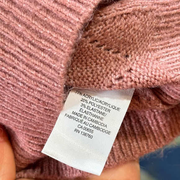 527.RW&CO Cropped knit sweater, size M - Picture 4 of 8